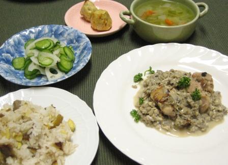 10/10(水) 秋と栗満載_d0031682_7441362.jpg