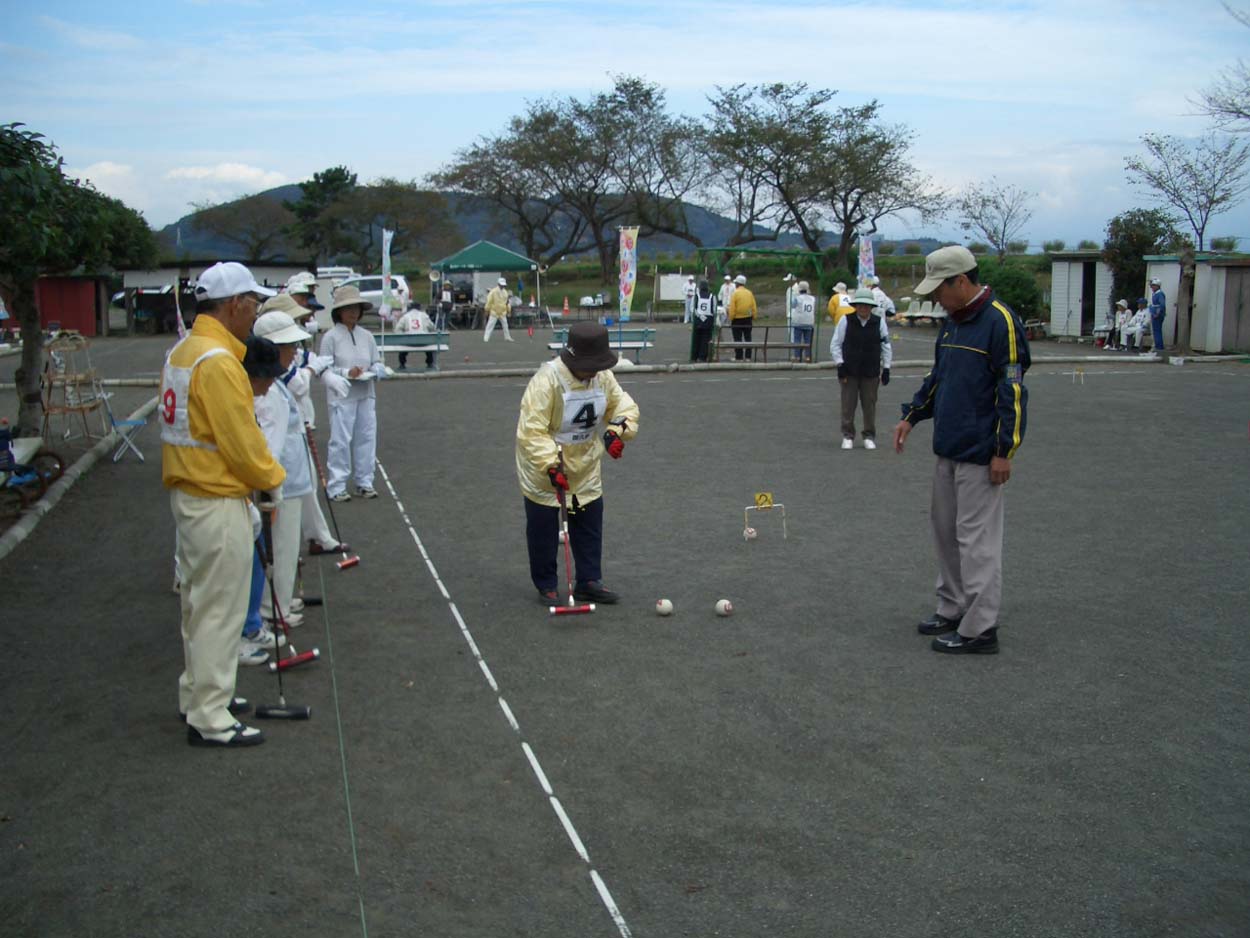 ゲートボールのスポーツ祭と富士高での進路講話_f0141310_22421349.jpg