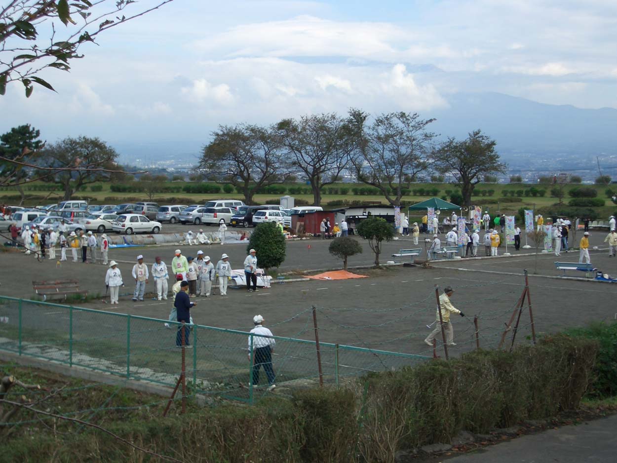 ゲートボールのスポーツ祭と富士高での進路講話_f0141310_22424593.jpg