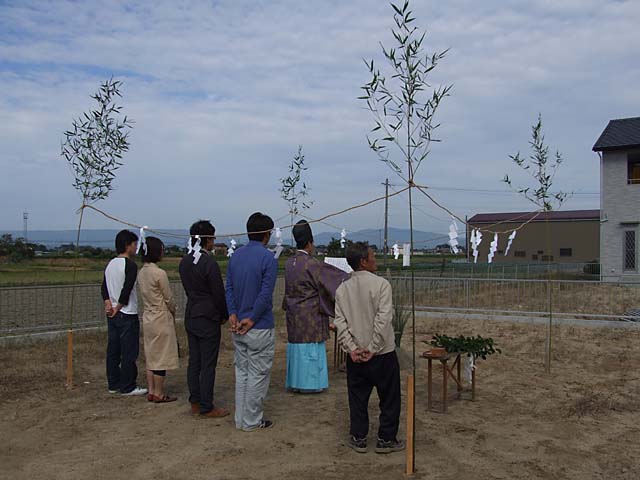 地鎮祭　　　2007/10/13_f0115441_139934.jpg