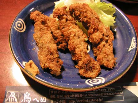鳥へいの とってもやわらかい鯨カツ_f0053279_52474.jpg
