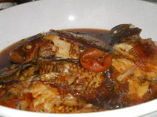 釣った魚で夕食&朝食_c0118352_36255.jpg