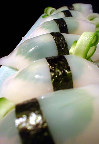 子イカの丸ごと寿司 グンジ家の食卓