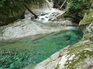 秋の沢登り　奥秩父・釜ノ沢東沢西俣右沢（1日目）　　_a0094730_22512048.jpg