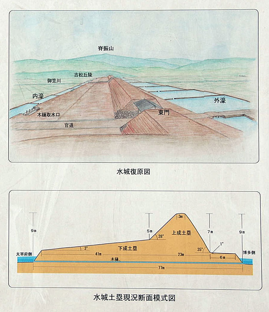 太宰府 水城跡_a0042310_21495048.jpg