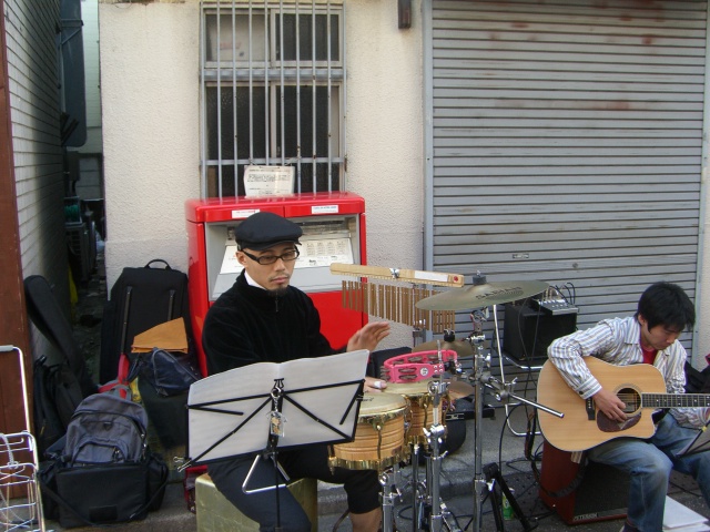 阿佐ヶ谷夕やけ市屋外ライヴ w/GGG_a0088007_23323698.jpg