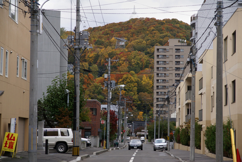 紅葉、けっこう奇麗かも。(~_~;)_c0102620_20554293.jpg