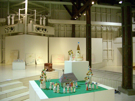 芽生え展 展示準備中_e0118827_1201238.jpg