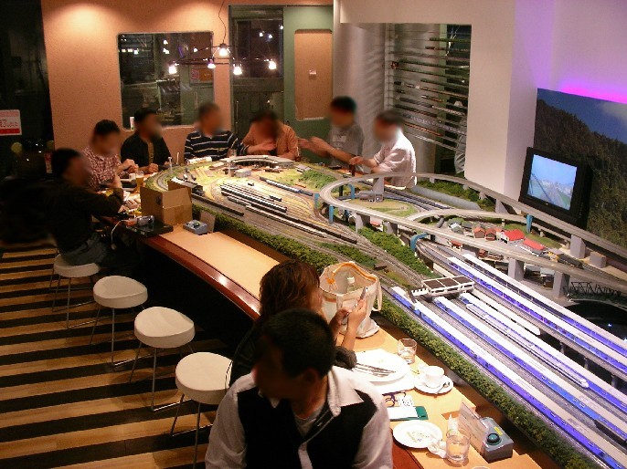 Mトレ 大阪堺 路面運転会 その4 鉄カフェ_a0066027_1574152.jpg