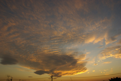 夕焼け_f0156117_20483966.jpg