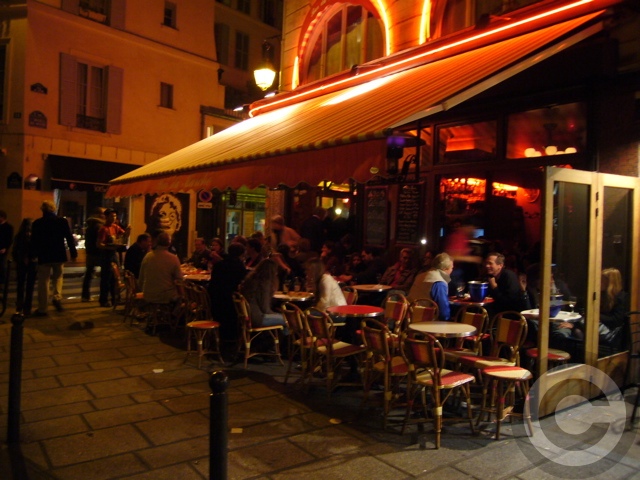 ■PHOTO夜のキャフェ＆レストラン（パリ）_a0014299_19162958.jpg