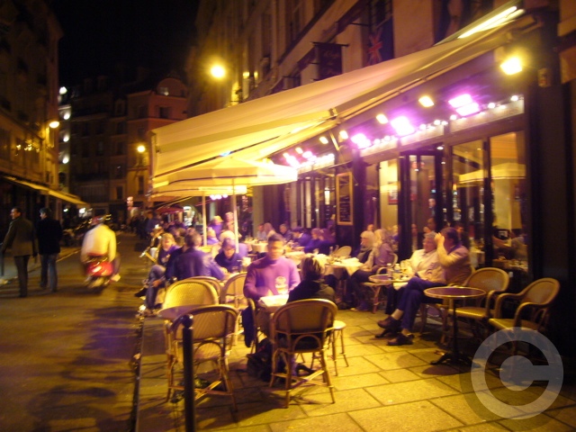 ■PHOTO夜のキャフェ＆レストラン（パリ）_a0014299_1916620.jpg