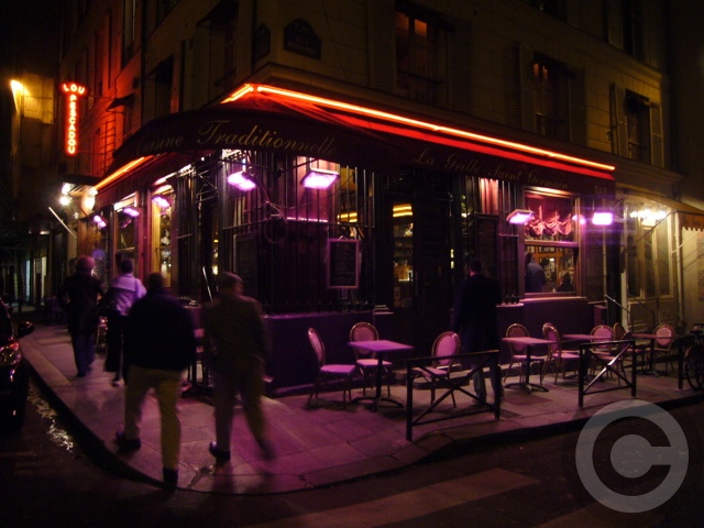 ■PHOTO夜のキャフェ＆レストラン（パリ）_a0014299_19194457.jpg