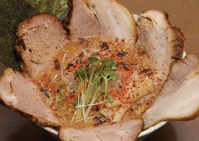 橙や/炭火焼きWチャーシュー橙味噌ラーメン_a0093332_2025894.jpg