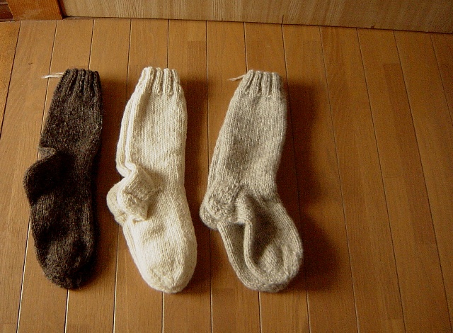 WOOL SOCKS その１_c0134522_1733917.jpg