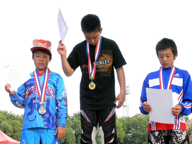 2007JBMXF全日本BMX選手権大会IN大泉緑地VOL11ビギナークルーザー１２才以下クラス決勝画像垂れ流し_b0065730_2255911.jpg