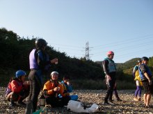 那珂川川下りと紅葉狩・鮭の溯上を見るツアー_e0020752_0443833.jpg