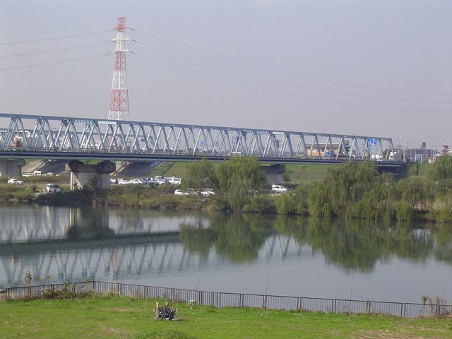 江戸川のススキと柴又、帝釈天_d0081669_7274088.jpg