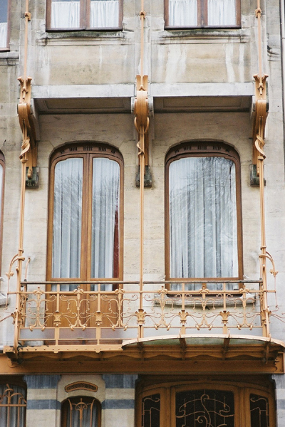 アトリエ・オルタ  Atelier Horta （1889~1901) Victor Horta / Brussels Belgium No.4/8_f0126688_911158.jpg