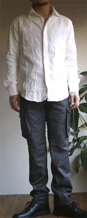 sage de cret/サージュデクレ ウールモトクロスパンツ_f0051306_20574528.jpg
