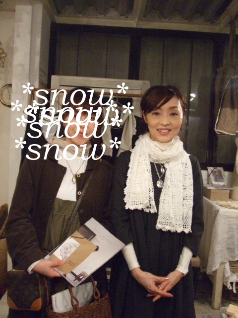 内田彩仍さんに会いに Snow Yuki No Hana