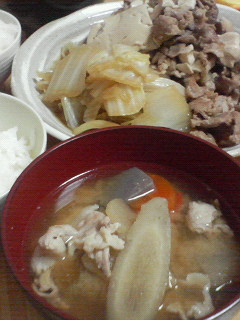 豚汁と肉豆腐。_b0015575_9203824.jpg