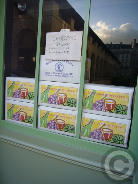■街角のBeaujolais Nouveau (サンジェルマン界隈)_a0014299_10273344.jpg