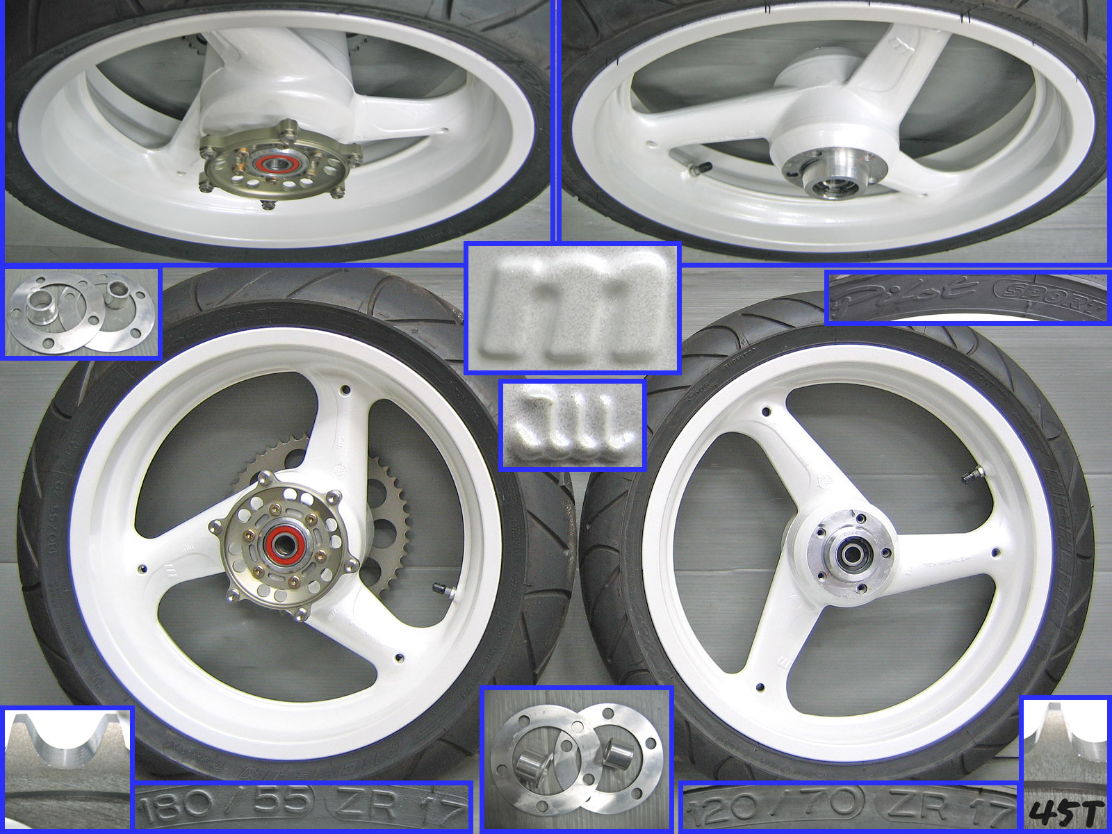 ゼファー1100用マルケジーニホイールが入荷 バイクパーツ買取 販売 バイクバッテリーのフロントロウ