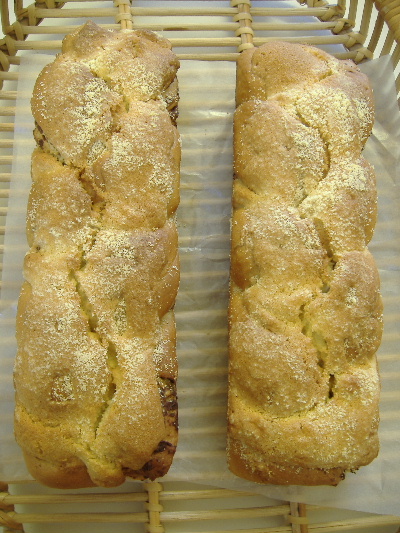 パンレッスン ミルク・コッペとアマンド・チョコ・ケーキ_f0082141_20214977.jpg