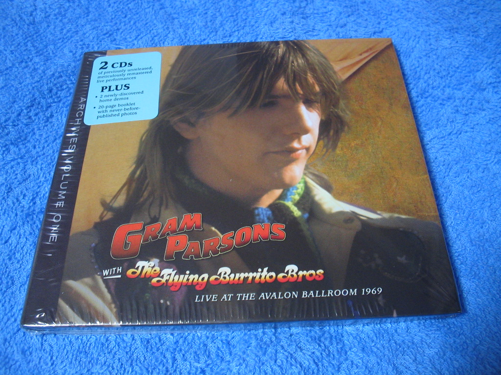 GRAM PARSONS WITH THE FLYING BURRITO BROS / LIVE AT THE AVALON BALLROOM 1969 (2CD) 芸術的生活、