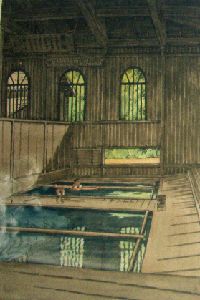 川瀬巴水ー旅情詩人と呼ばれた版画絵師（後期）　＠大田区立郷土博物館_b0044404_18315159.jpg