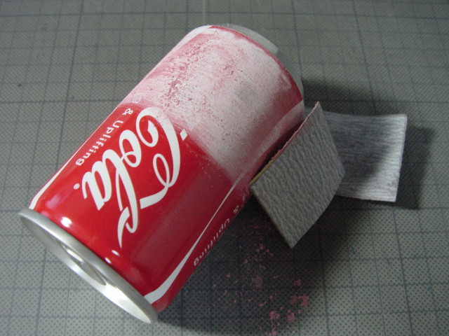 アルコールストーブを磨こう // 缶の塗膜研磨_f0113727_514978.jpg