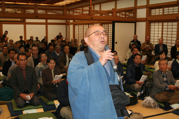 “地域デビュー”へのお誘い第４弾・詳報①お経、坐禅、法話_c0014967_12151855.jpg