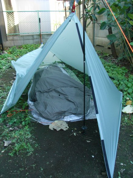 SpinnShelter / Gossamer Gear : 山より道具