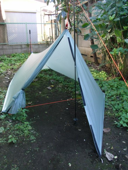 SpinnShelter / Gossamer Gear : 山より道具