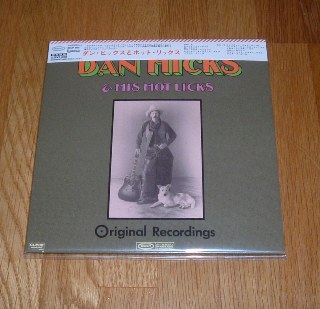 DAN HICKS & HIS HOT LICKS / ORIGINAL RECORDINGS （紙ジャケ）_b0079504_16311225.jpg