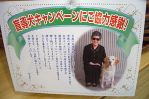 ちこり村でも盲導犬キャンペーン「チョコレート」販売開始_d0063218_2012629.jpg