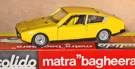 [ my old Solido Collection (31). Matra-Simca \"Bagheera, Simca 1308 GT & Taxi ]_c0019483_2023459.jpg