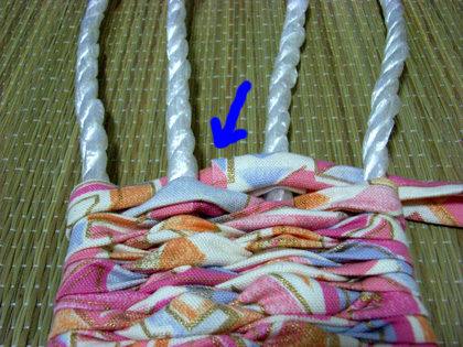 編み方のコツ ２ 木綿とわらの布ぞうり 垣 Kaki オンラインショップ