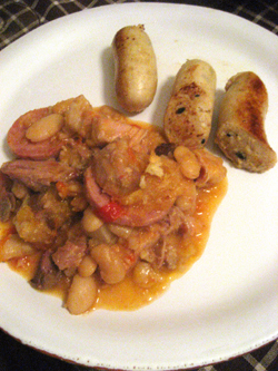 Cassoulet de Castelnaudary  et  Boudin Blanc_e0015023_945302.jpg