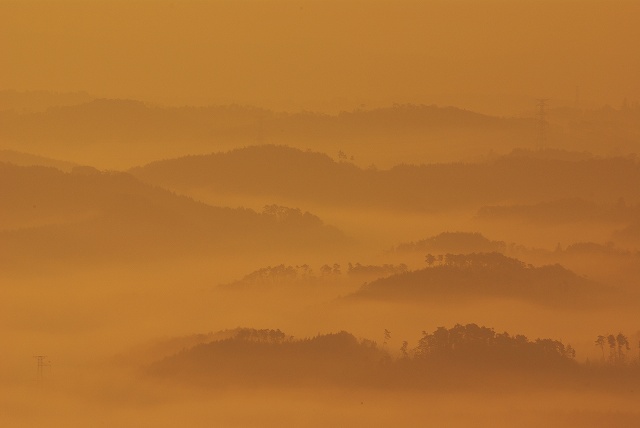 弥高山の雲海_c0135381_8324847.jpg