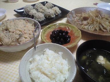 おうちご飯　豆腐しゅうまい～＆蒸しパン♪_e0123286_1812543.jpg