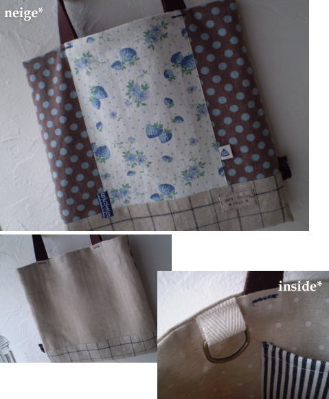 大きな水玉がキュートな おけいこbag♪_f0023333_10104286.jpg