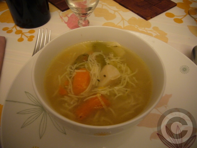 ■友人宅での夕食(パリ)_a0014299_2248413.jpg