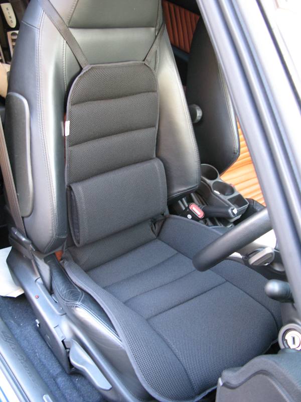 テンピュール(Tempur) 車用 シートクッション カーコンフォーター 黒