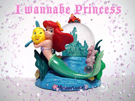 アリエルのスノーグローブ I Wanna Be Princess