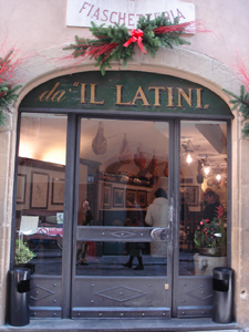 フィレンツェでビステッカを食べるなら~IL LATINI~_f0106597_2154464.jpg