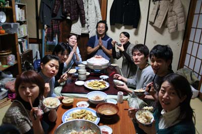 佐賀のお土産、温泉湯豆腐大会！_a0080406_0315531.jpg