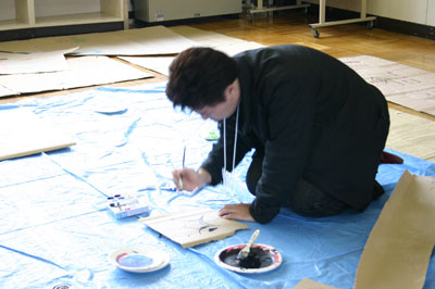 2007年12月5日(水) 「学校の中に洞窟があるなんて!」_a0062127_6503517.jpg