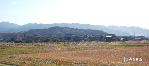 倉橋山・談山神社探訪（07.12.06）（黄葉残照）②二上山・大和三山・倉橋山・・・_a0016431_2035440.jpg